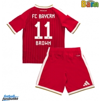 Bayern Munich Nathaniel Brown #11 Hjemmedraktsett Barn 2026-27 Kortermet (+ Korte bukser)